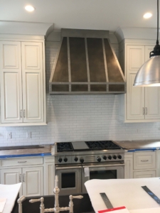 MetalCraft Custom Aged Steel and Stainless Range Hood