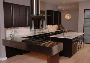 MetalCraft Custom Modern Stainless Steel Countertop