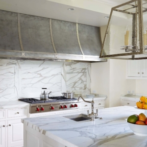 MetalCraft Custom Aluminum Range Hood with Stainless Steel Trim