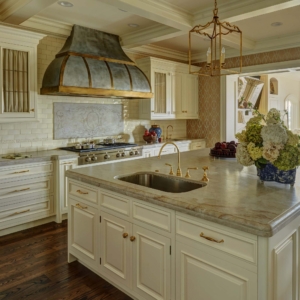 MetalCraft Custom Aluminum and Brass Range Hood