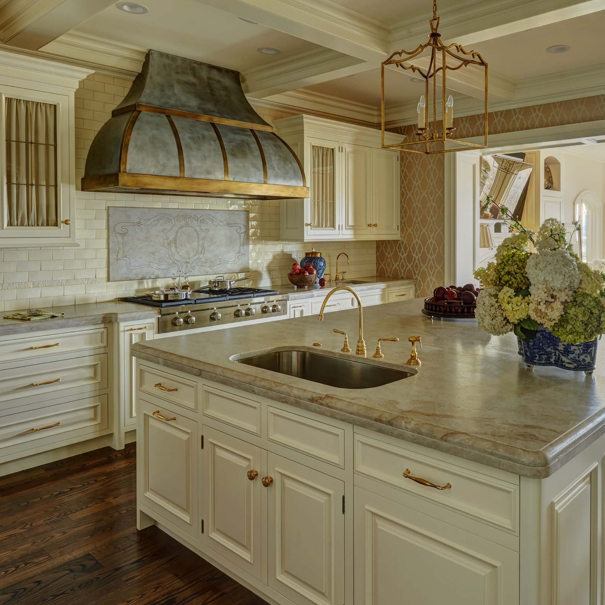 MetalCraft Custom Aluminum and Brass Range Hood