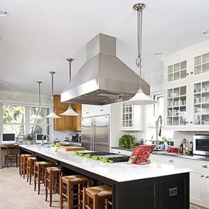 MetalCraft Custom Stainless Steel Island Range Hood