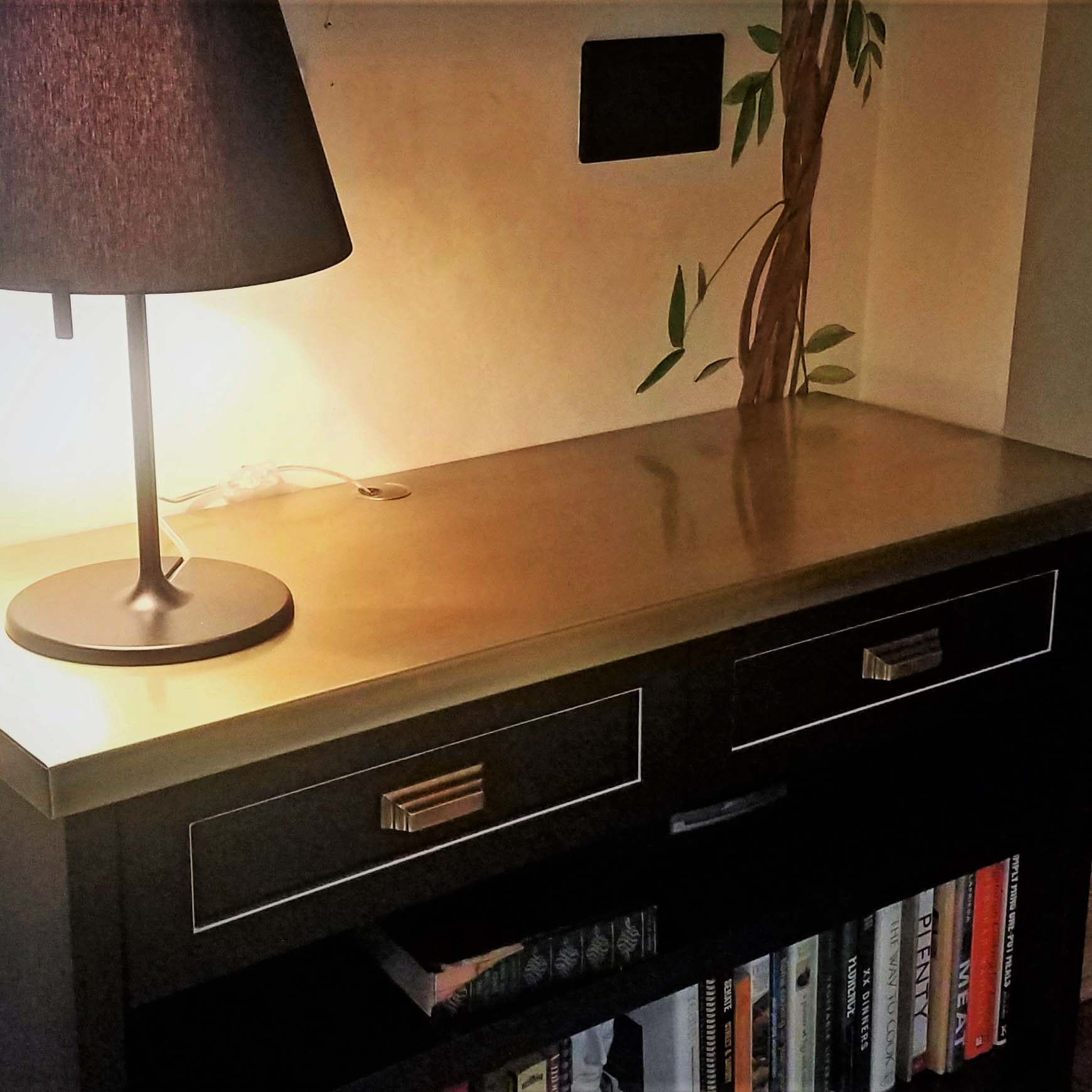 MetalCraft Custom Brushed Brass Countertop