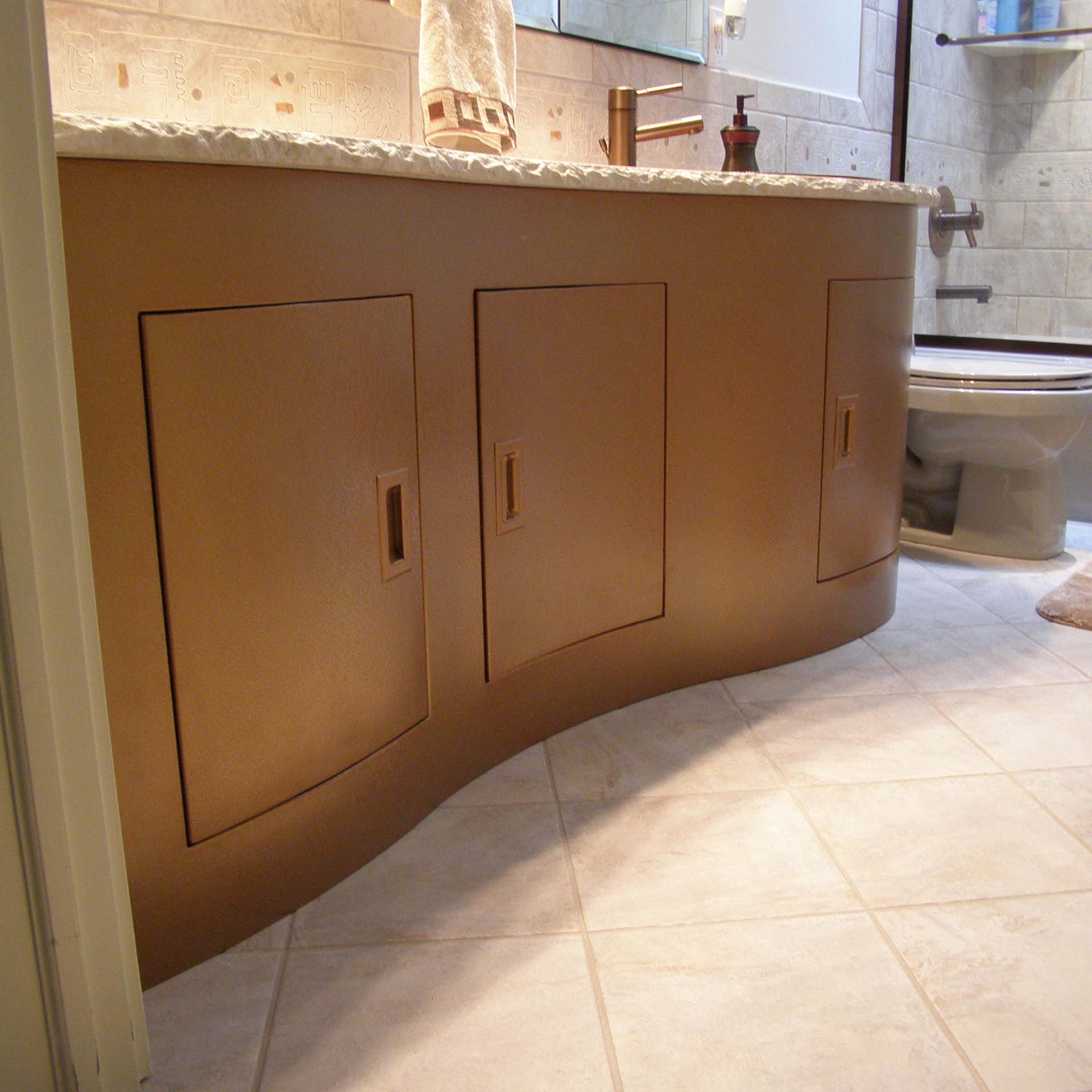 MetalCraft Powder Coated Custom Vanity
