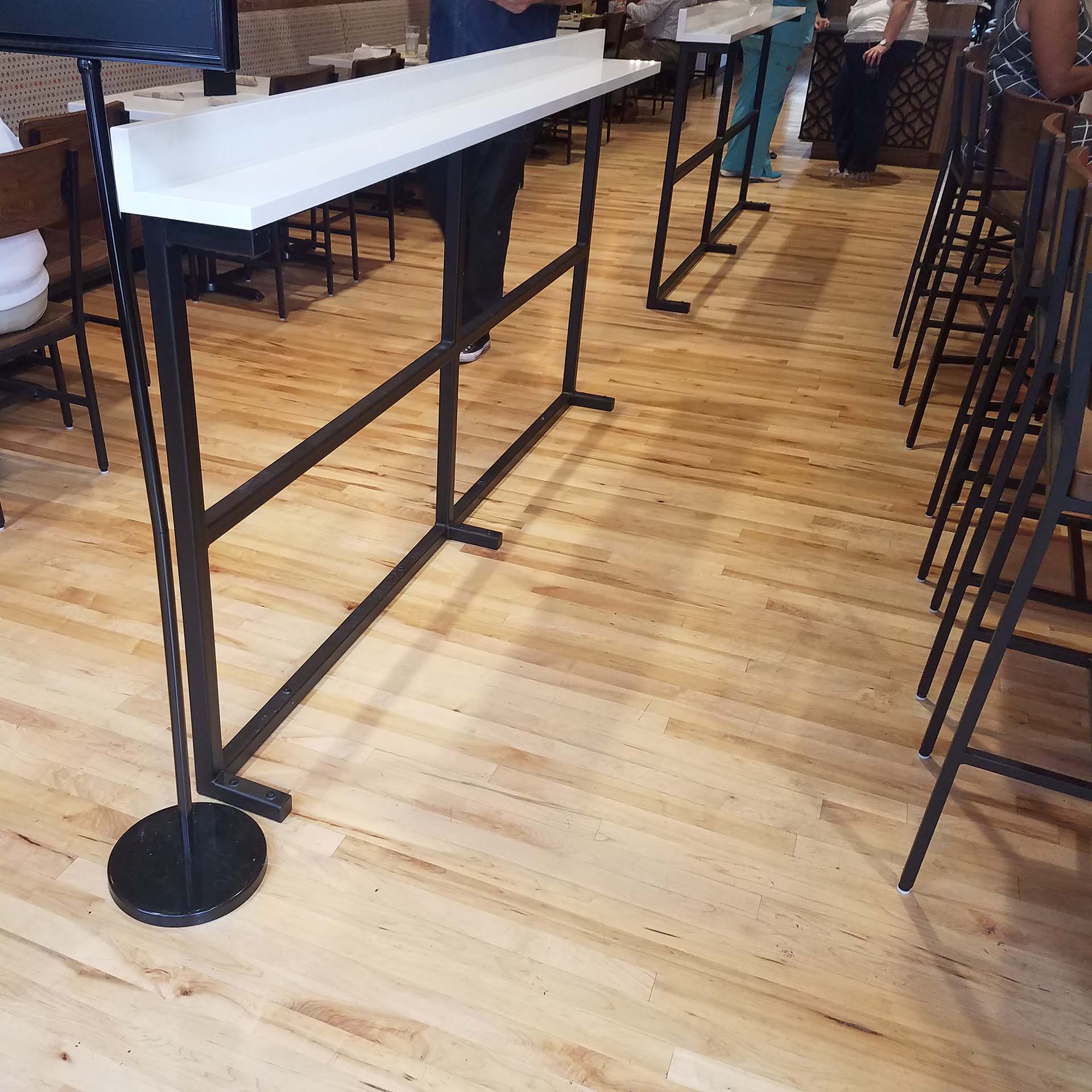 MetalCrarft Custom Restaurant Drink Stand