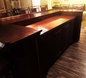 MetalCraft copper bar countertop