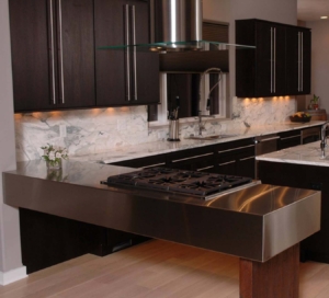 MetalCraft stainless steel countertop