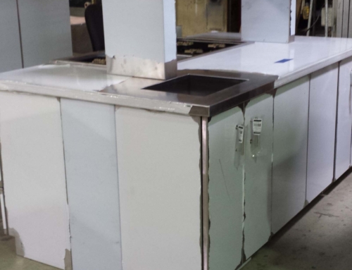 Custom Stainless Steel Cabinets for Kitchen