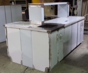 MetalCraft Custom Stainless Steel Cabinets for Kitchen